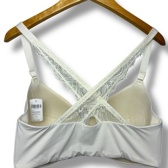 Soma Bra Size 38DDD Enbliss Luxe Front Closure Lace Criss Cross Back Underwired - Picture 2 of 5